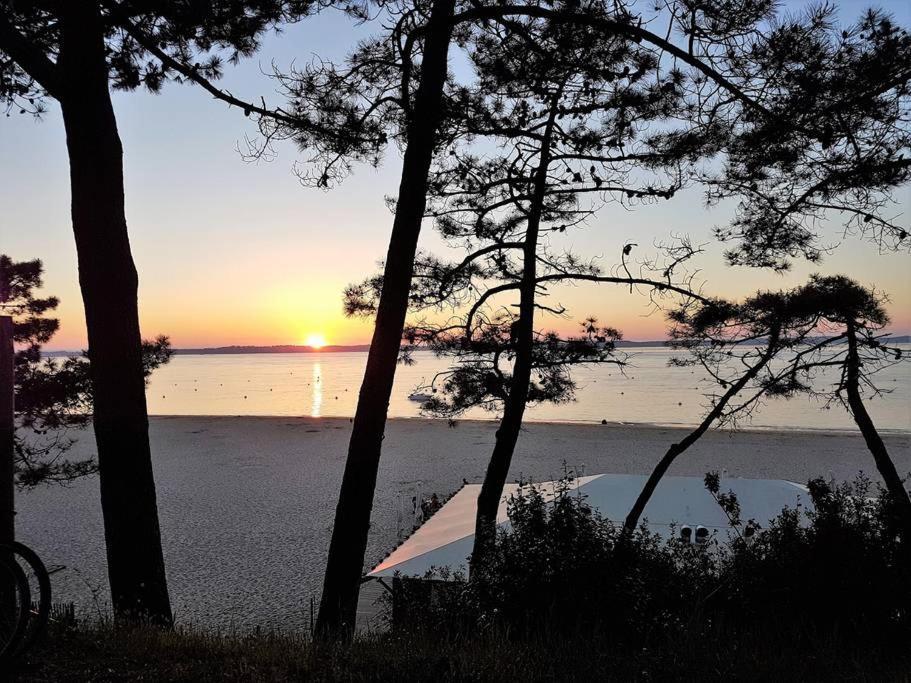 Appartement Les Pieds Dans L Eau Acces Direct Plage Pereire, Parking Gratuit ,Wifi Arcachon Exterior photo